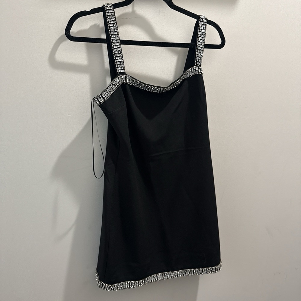 House of Harlow 1960 Black Embellished Camisole